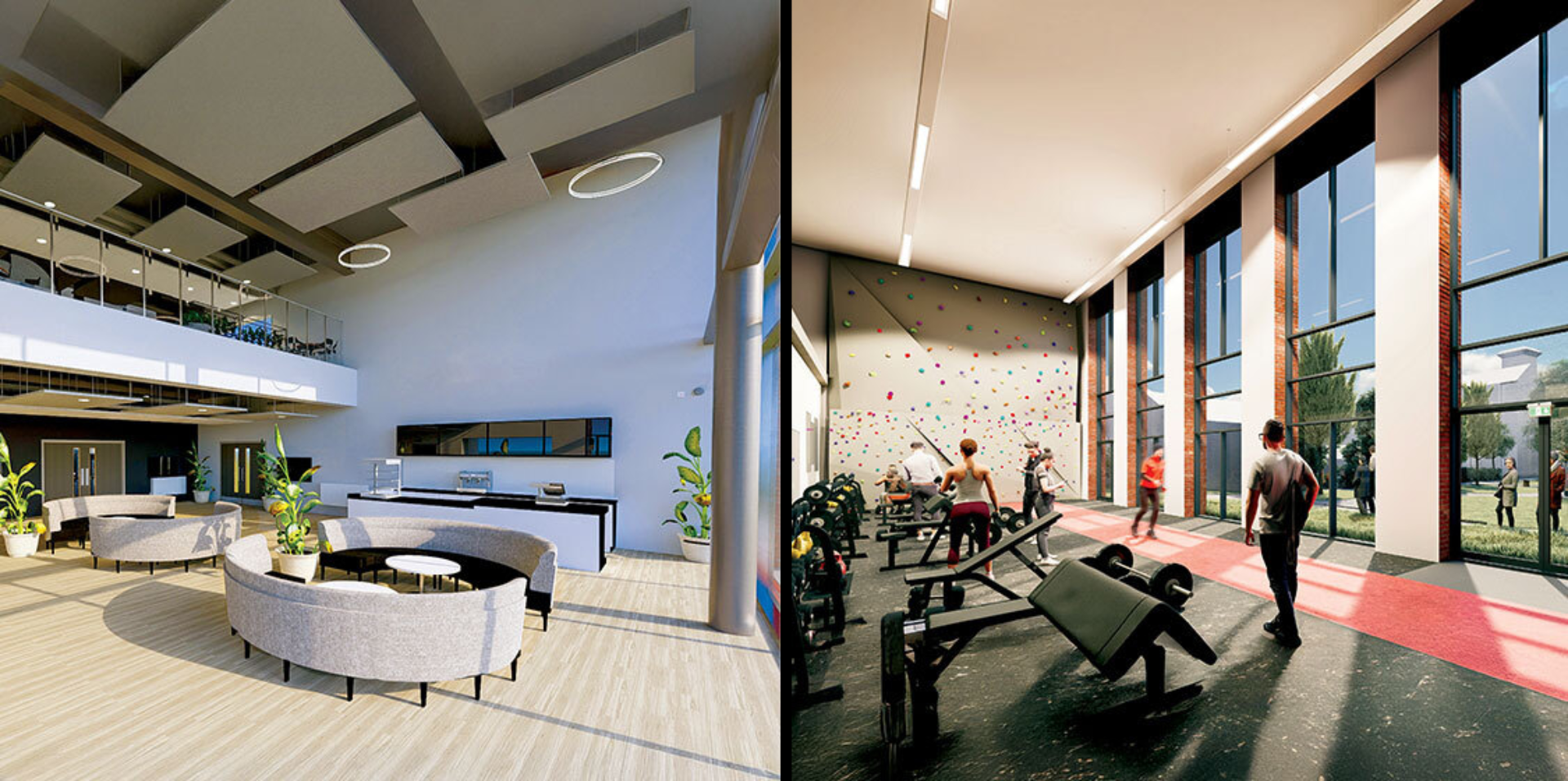 The brand new Compass Building on Bournemouth Campus