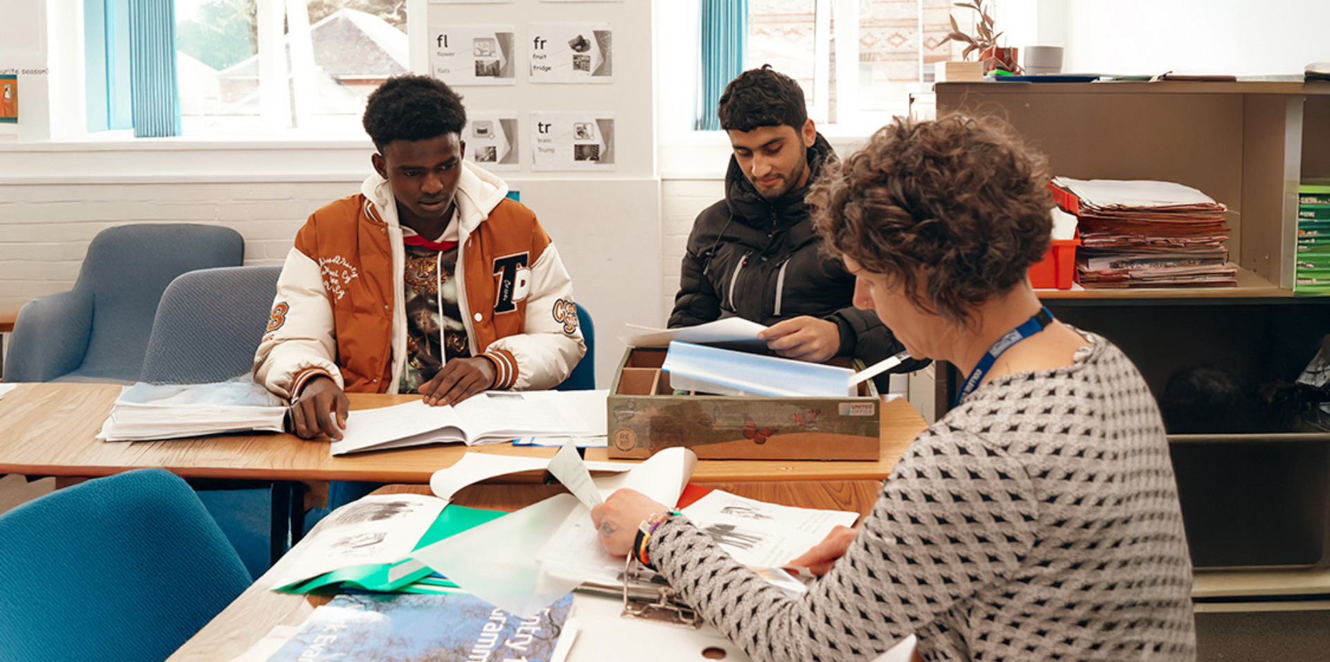 Esol college lessons with small student groups