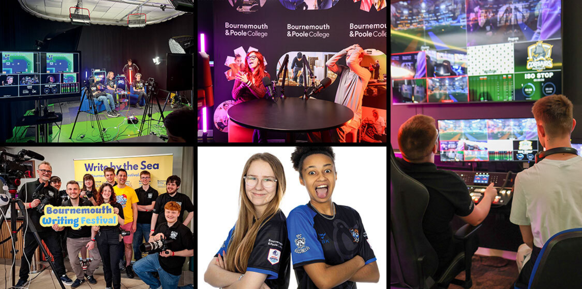 Esports and Content Creation Bournemouth and Poole College