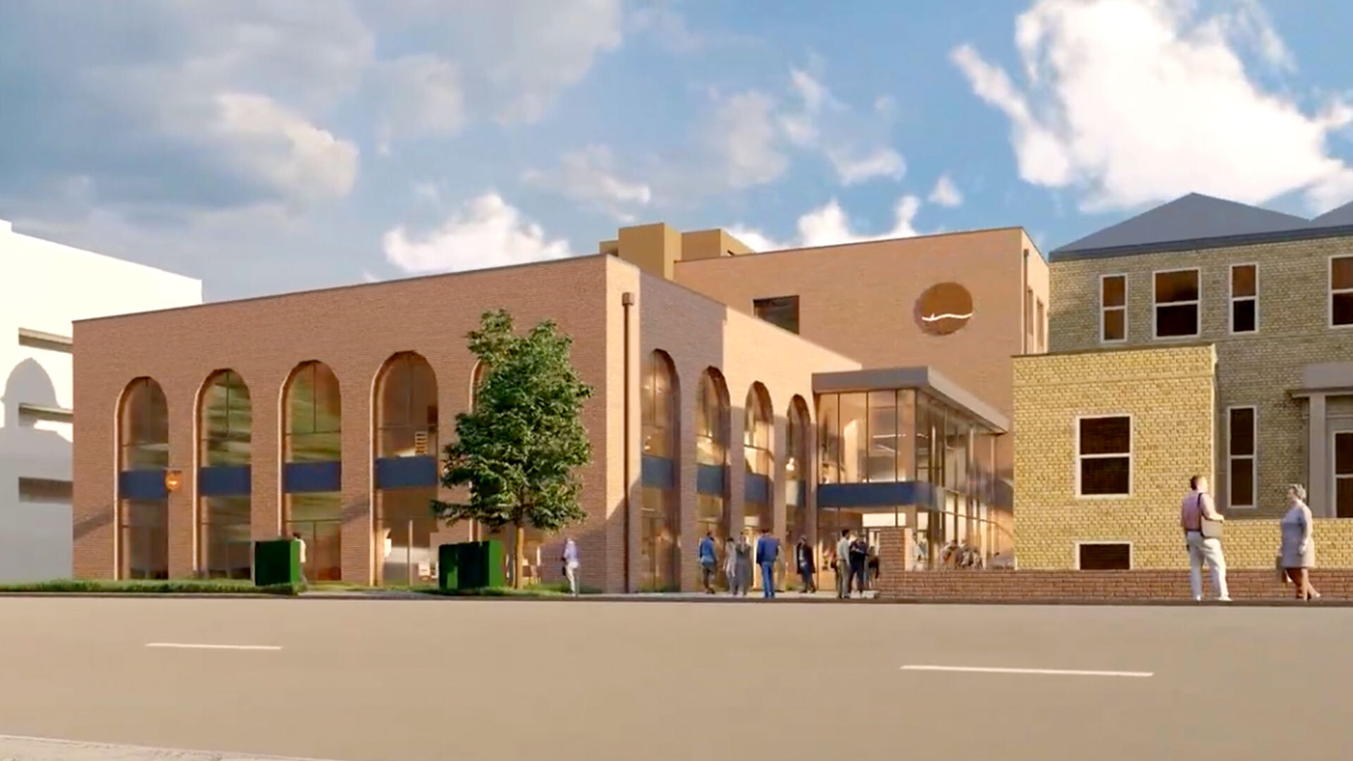 Video Fly through Bournemouth Campus Renovation