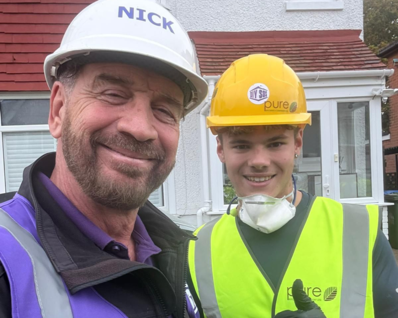 Ralph and Nick Knowles
