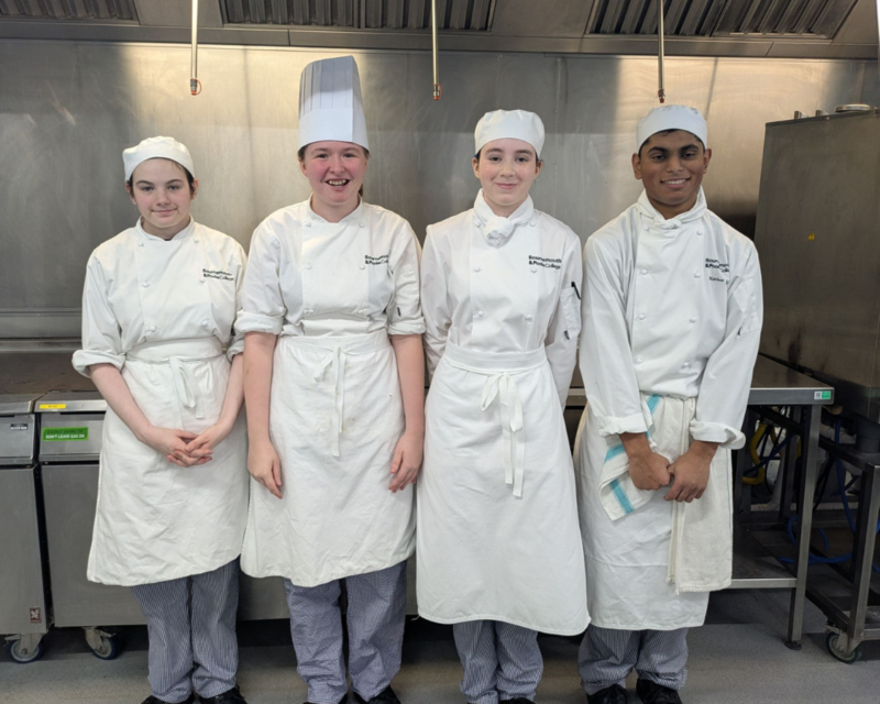 Catering Students Enjoy Royal Navy Visit