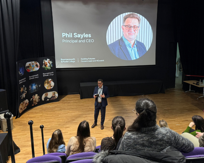 Phil Sayles Speaks at Careers Lead Event