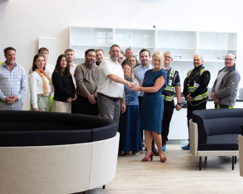 Compass Building Key Handover