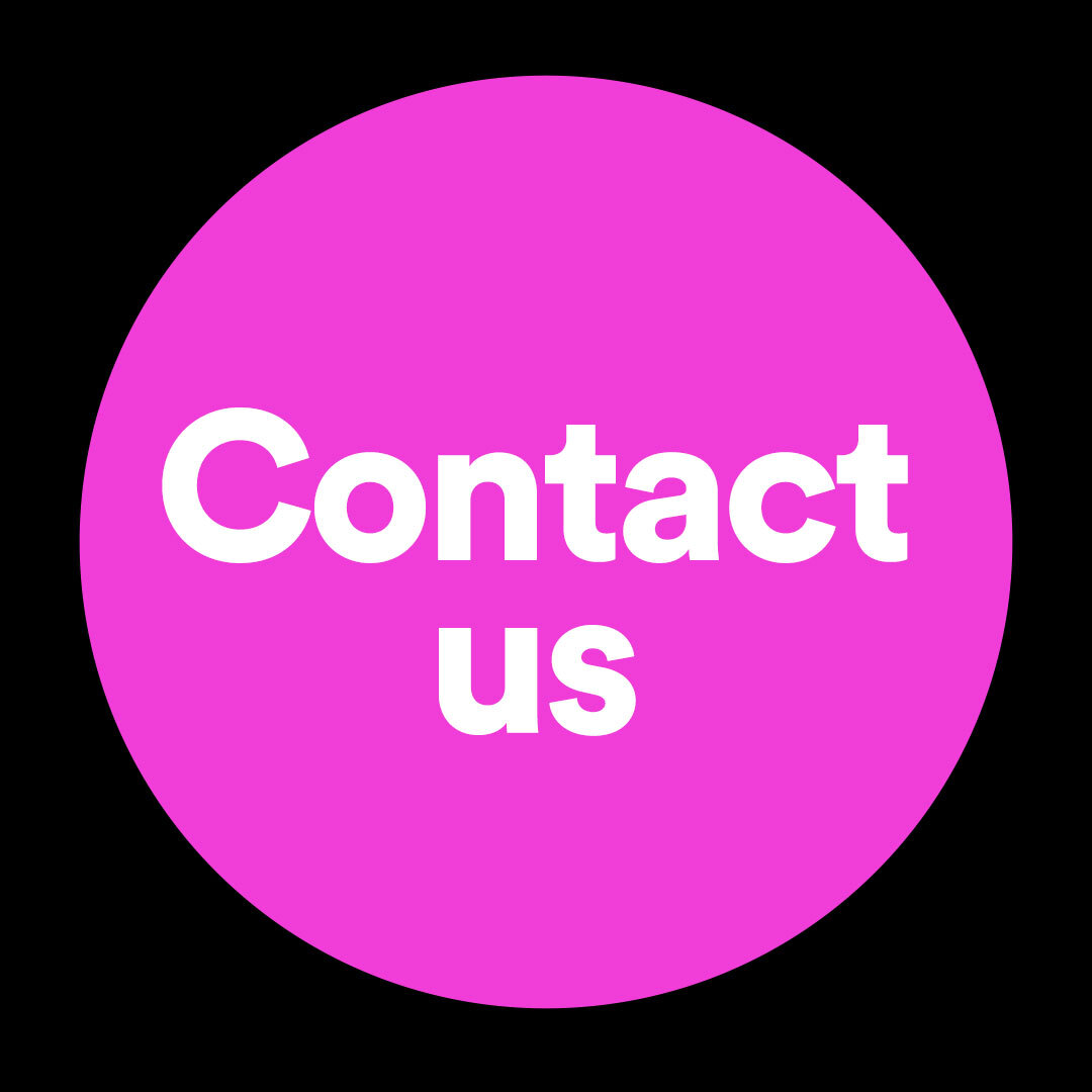 Contact us pink sq
