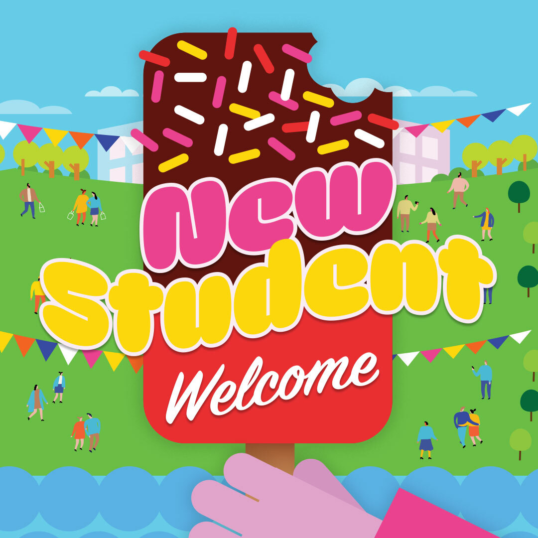 New student welcome sq